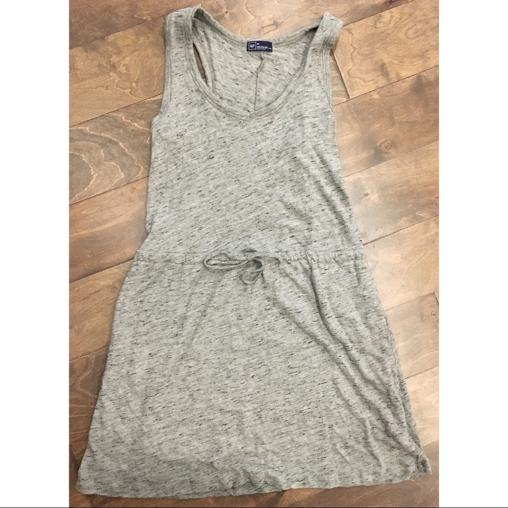 Gap XS Sleeveless Tie Waist Dress with Pockets